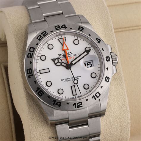 rolex explorer ii pre owned|rolex explorer 2 value 2020.